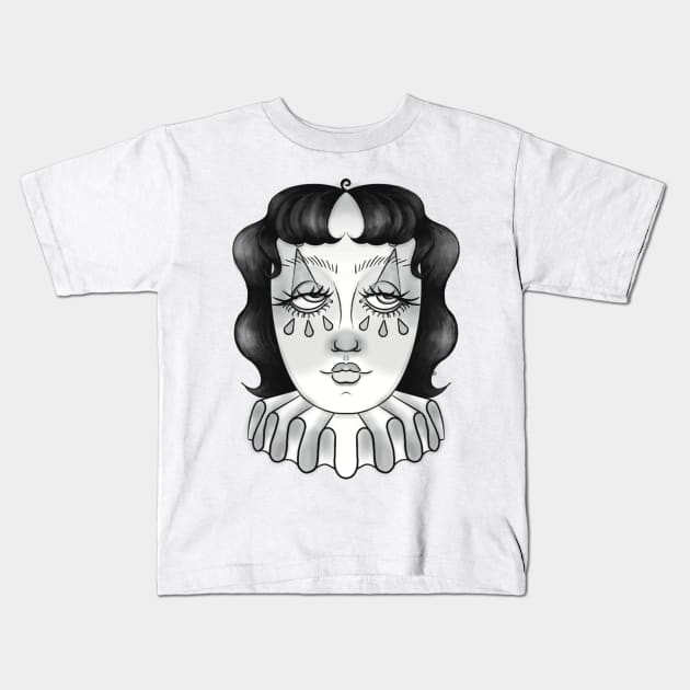 Clown Kids T-Shirt by oxrangejuice